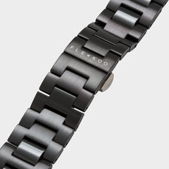 20mm - Matte Black Steel Band